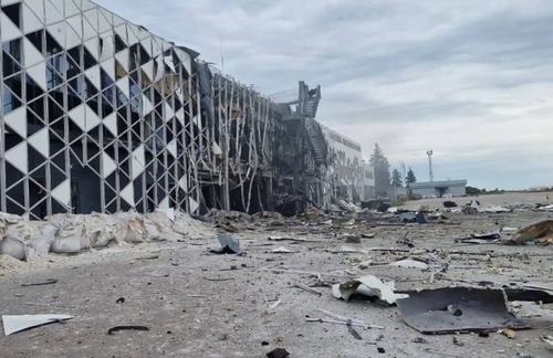 Росіяни завдали удару по аеропорту в Запоріжжі