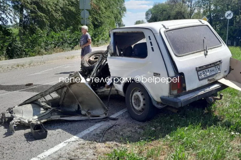 У Бєлгородській області танк із російськими військовими переїхав цивільне авто: водій загинув
