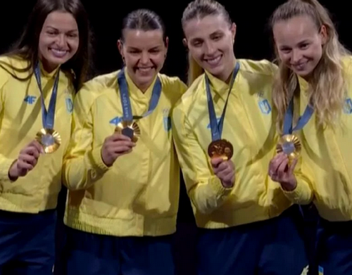 Олімпіада-2024: шаблістки принесли Україні першу золоту медаль