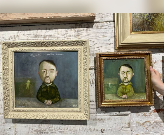 Художниця Гапчинська створила картини із зображенням очільника ГУР Буданова: він відреагував