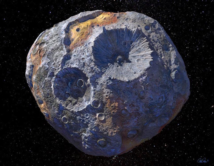 NASA оценило астероид Психея в 10 квинтиллионов долларов: небесное тело содержит огромное количество железа и никеля