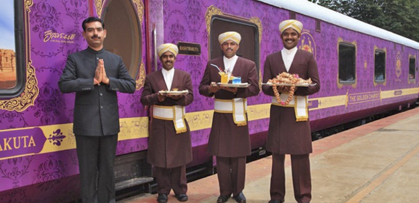 В Индии запустят поезд "Золотая колесница", в котором есть спа-салон и тренажерный зал
