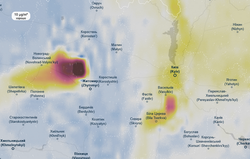 Україну накриє брудна хмара: коли зіпсується якість повітря