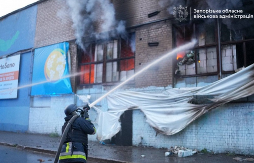 Удар по Запоріжжю: місто атакували 14 "Шахедів", є поранені 