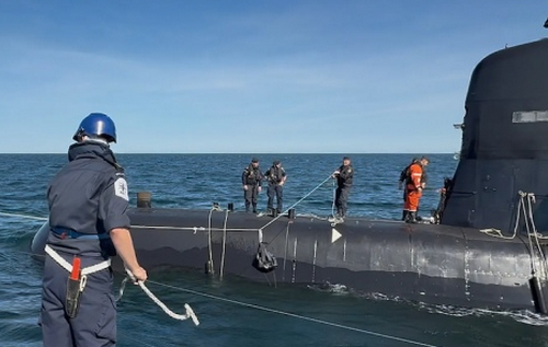 У Балтійському морі британське судно врятувало шведську субмарину від нестачі кави