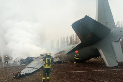 На Київщині впав військовий літак ЗСУ: 5 загиблих
