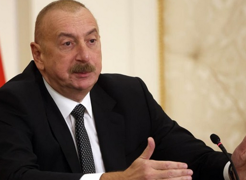 Алієв порадив Україні ніколи не погоджуватися на окупацію