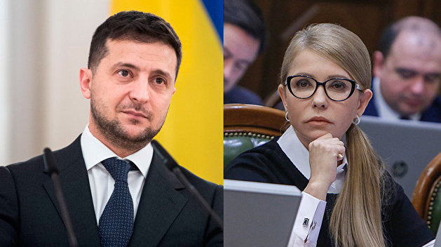 Зеленський та Тимошенко – лідери довіри українців, – КМІС    