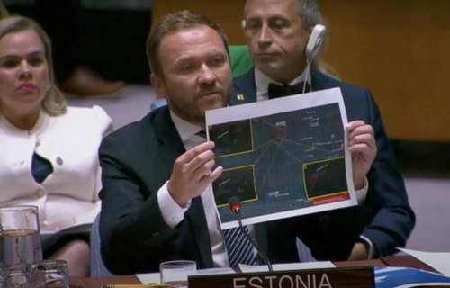 Глава МЗС Естонії надав Радбезу ООН докази порушення російськими літаками естонського повітряного простору