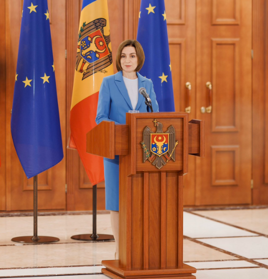 За підрахунками 100% голосів партія Маї Санду здобула перемогу на парламентських виборах у Молдові