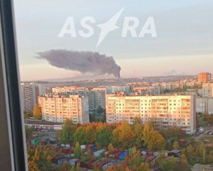 У Росії спалахнув Ново-Ярославський НПЗ