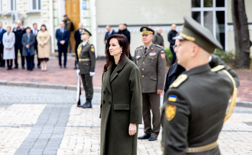До Києва прибула нова прем’єрка Литви 