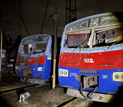 Окупанти вдарили по депо залізниці у Полтаві 