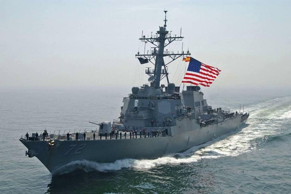Сьогодні до Чорного моря вирушили два есмінці ВМС США USS Roosevelt та Donald Cook