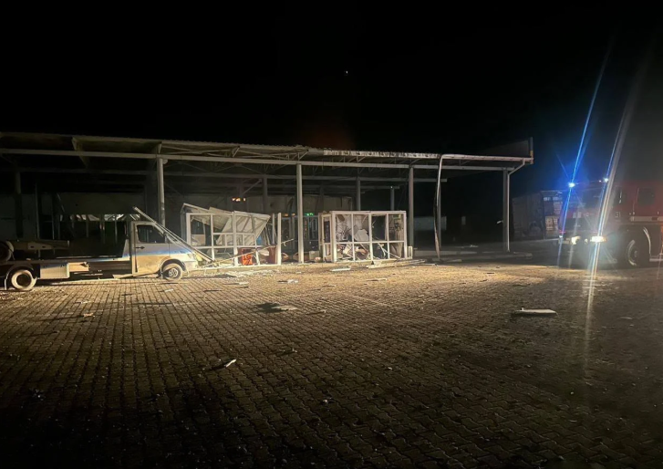 Росія вночі атакувала шахедами пункт пропуску на кордоні з Румунією