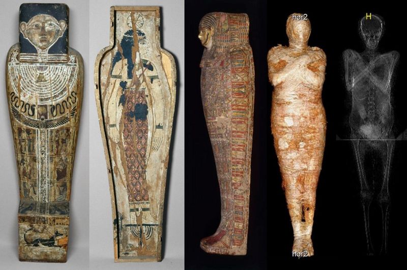 ВВС: "Таємнича леді". Вчені виявили першу в світі вагітну єгипетську мумію