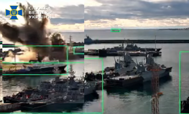 СБУ вразила російський підводний човен у Новоросійську