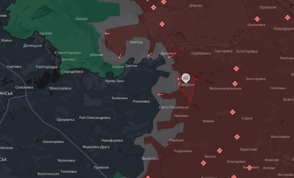 Українські воїни відійшли з Сіверська, - Генштаб