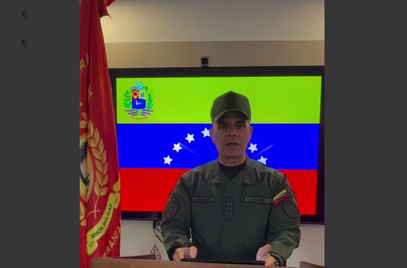 Міністр оборони Венесуели зробив заяву щодо ситуації в країні Міністр оборони Венесуели зробив заяву щодо ситуації в країні