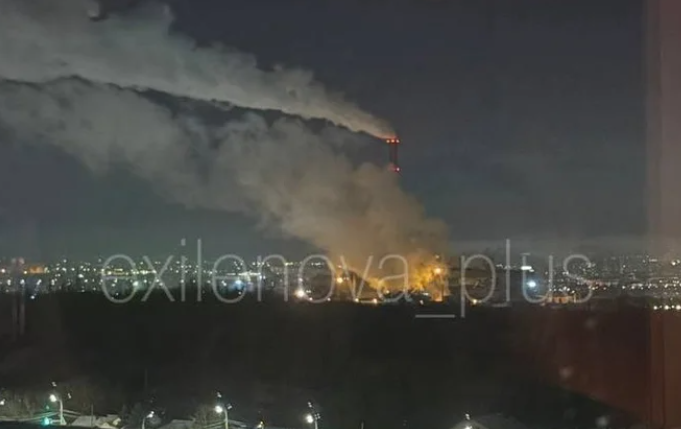 У російському Орлі лунали вибухи, на місцевій ТЕЦ виникла пожежа після атаки БпЛА