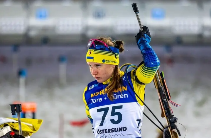 Українська біатлоністка Меркушина виграла чемпіонат Європи