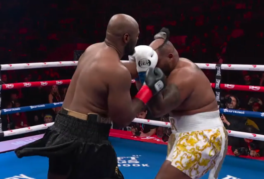 Боксер, який кидав виклик Усику, втратив волосся від ударів просто на рингу 