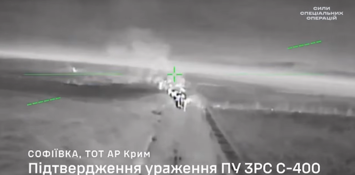 ССО уразили ворожий ЗРК С-400 "Тріумф" та знищили ЗРГК "Панцир С-1" в Криму