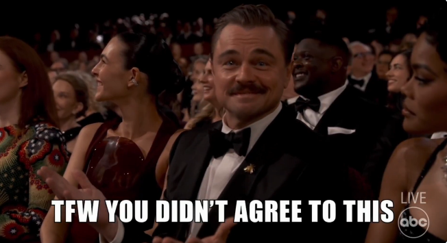 Леонардо Ді Капріо став героєм нового мему прямо на церемонії "Оскар"