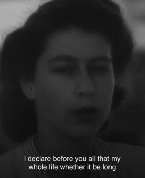 Британська королівська родина опублікувала відео клятви Єлизавети II, яку вона дала у 21 рік