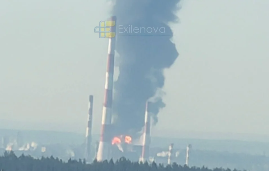 У російському Кстово дрони атакували НПЗ Лукойла У російському Кстово дрони атакували НПЗ Лукойла
