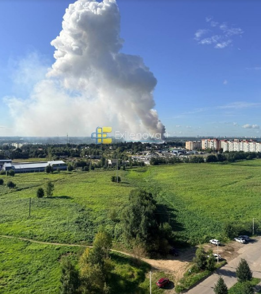 Поблизу Санкт-Петербурга пролунав потужний вибух, спалахнула пожежа