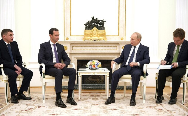 Сирийский диктатор Асад неанонсировано прилетел на встречу с Путиным