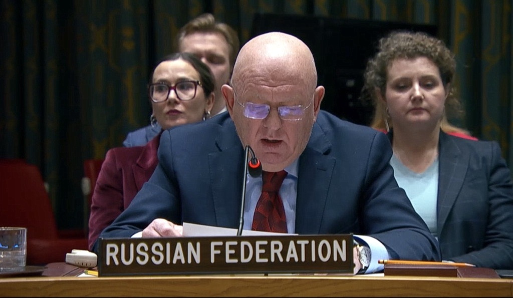 Постпред Росії при ООН Небензя на Радбезі заявив, що він українець, і отримав відкоша Постпред Росії при ООН Небензя на Радбезі заявив, що він українець, і отримав відкоша