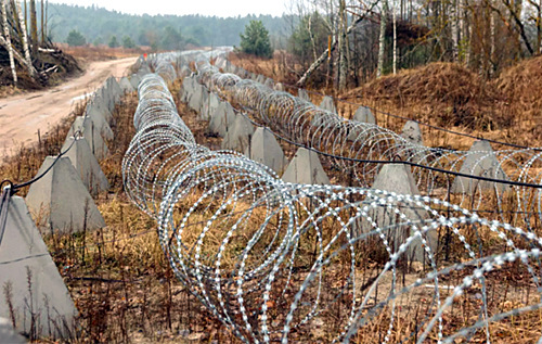 Україна посилює фортифікаційне укріплення кордону з Білоруссю Україна посилює фортифікаційне укріплення кордону з Білоруссю