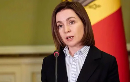 Санду заявила про вибух дрона на території Молдови під час атаки РФ на Україну