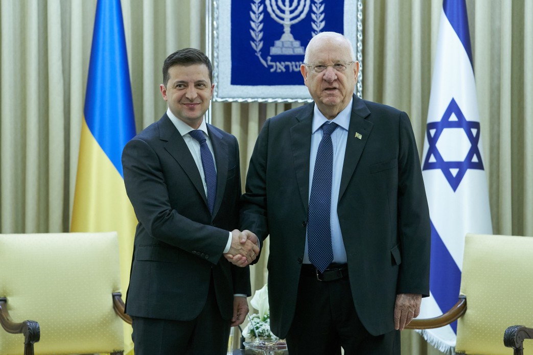 Зеленський обговорив з Президентом Ізраїлю двосторонні відносини між країнами