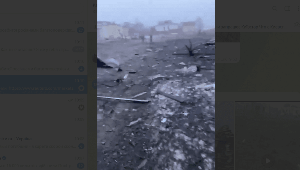 "Все згоріло": у Воронезькій області одна з випущених по Україні ракет впала на село, зруйновано будинки. ВІДЕО