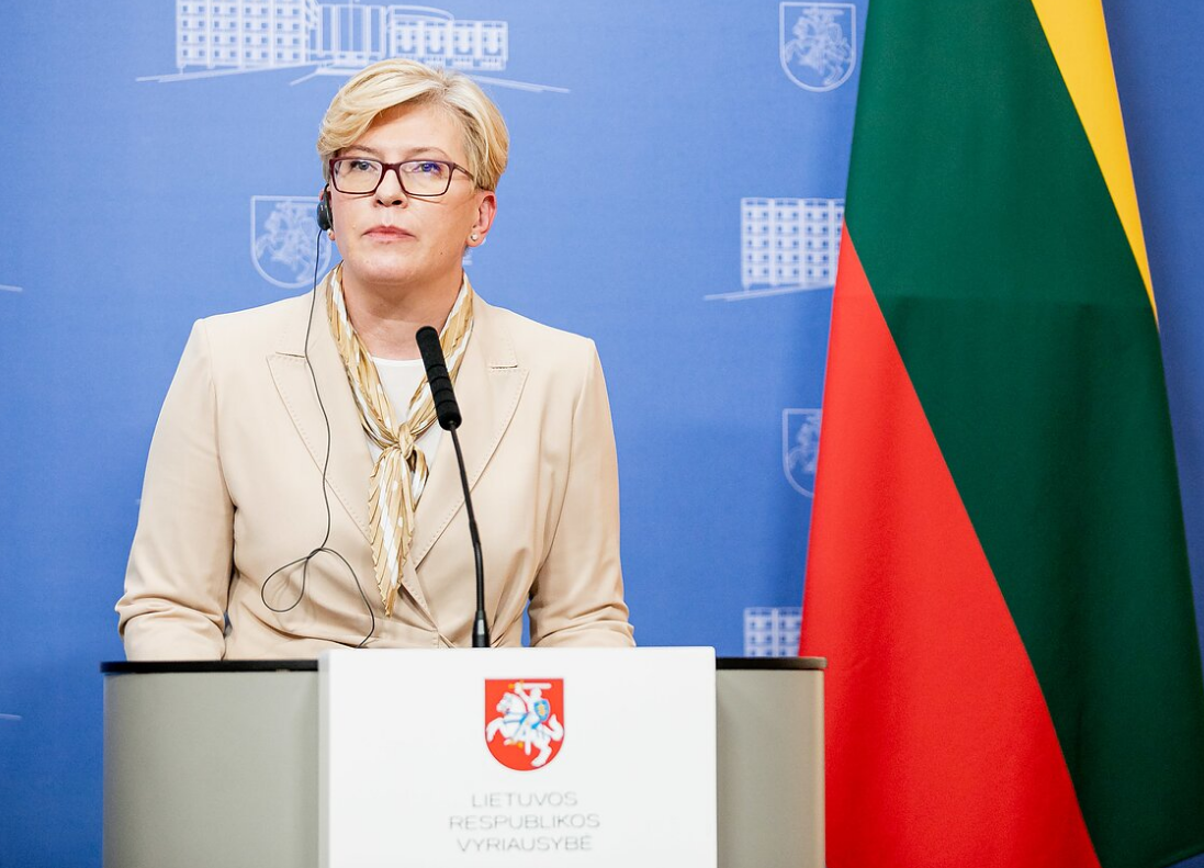 Прем’єр-міністерка Литви Інгріда Шимоніте 
