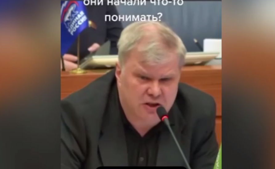 У РФ депутат "прозрів" та занепокоївся жертвами на війні в Україні. ВІДЕО