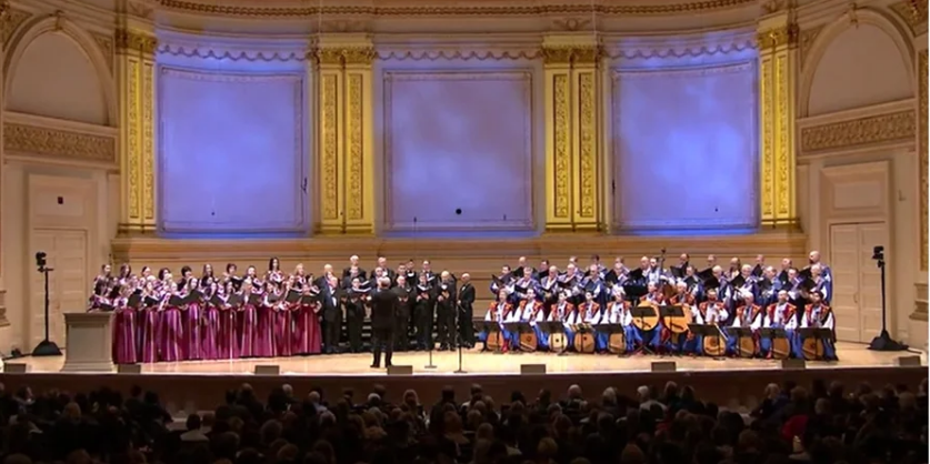 "Карнегі-хол аплодував стоячи українським військовим". У Нью-Йорку пройшов концерт до 100-річчя з прем'єри "Щедрика". ВІДЕО