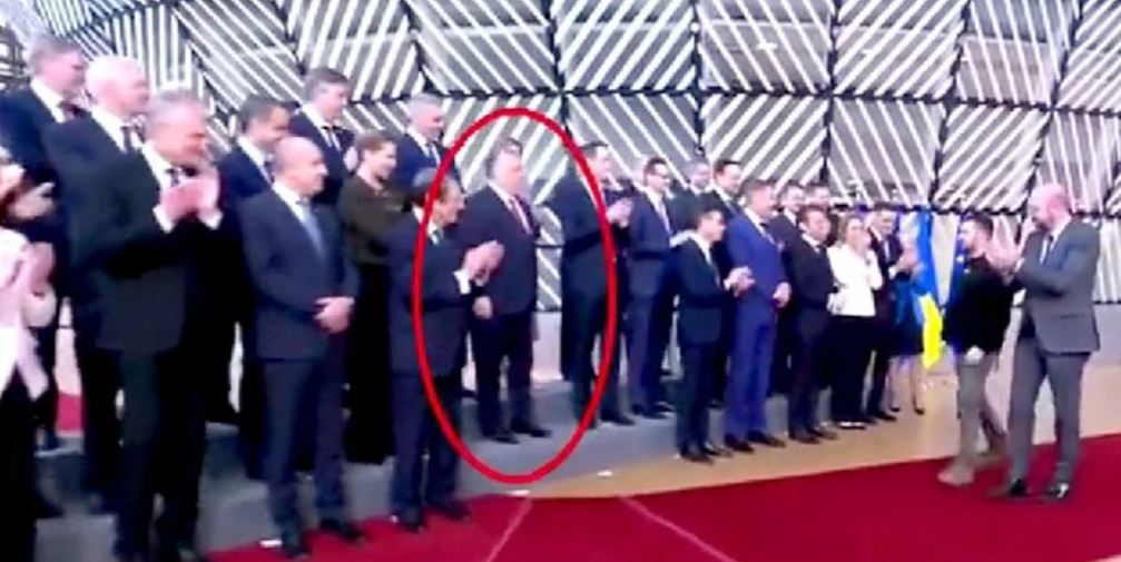 Орбан – єдиний, хто не вітав Зеленського на саміті ЄС оплесками. ВІДЕО