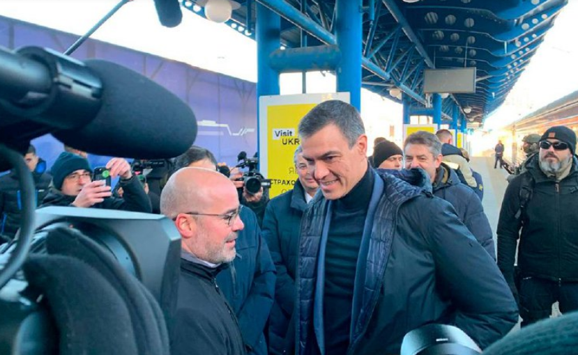 Прем’єр Іспанії прибув з візитом в Україну. ВІДЕО