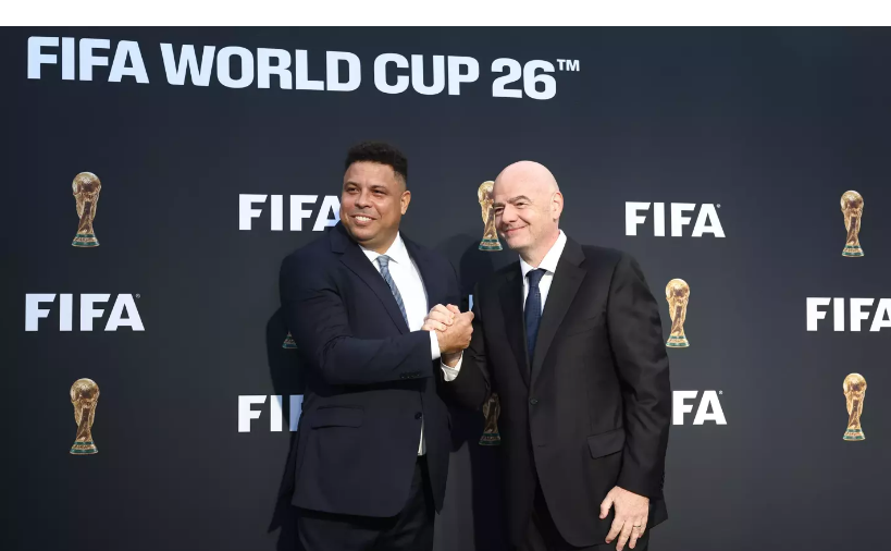 ФІФА презентувала логотип чемпіонату світу з футболу-2026. ФОТО