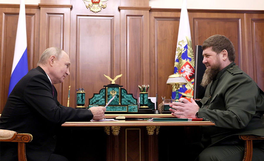 У Кремлі заявили, що Путін зустрінеться з Кадировим після його прохання про відставку та публікацій про важку хворобу