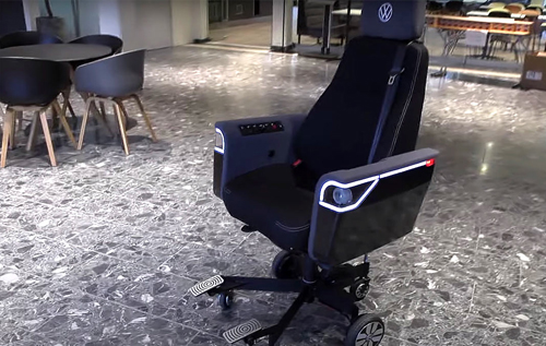 Volkswagen створив офісне крісло з двигуном