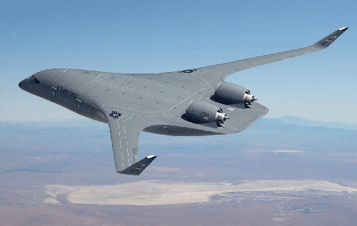 Американські військові уклали контракт на створення літака зі змішаним крилом. ФОТО