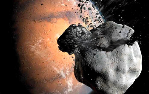 Фобос и Деймос могут быть обломками древнего спутника Марса