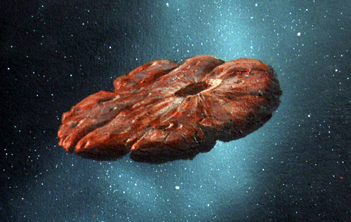 Межзвездный астероид может быть обломком планеты