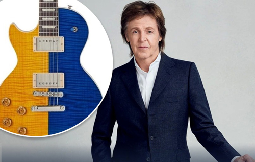 Синьо-жовту гітару Пола Маккартні продали на аукціоні: гроші підуть на допомогу Україні