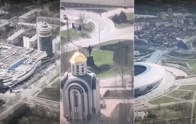 Аеророзвідник Мадяр показав, як виглядає окупований Донецьк: відео з дрона